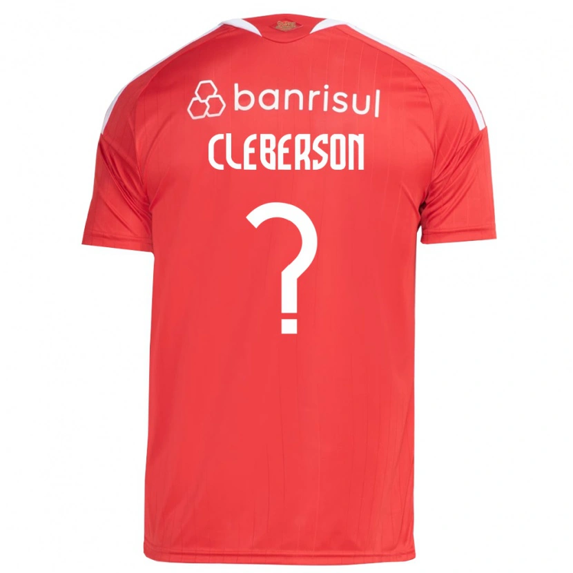 Danxen Damen Cleberson #0 Rot Weiß Heimtrikot Trikot 2026/27 T-Shirt