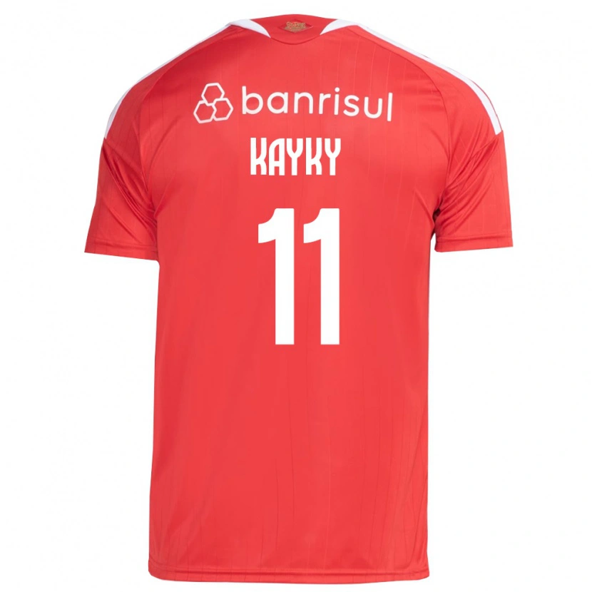 Danxen Damen Kayky Da Silva Chagas #11 Rot Weiß Heimtrikot Trikot 2026/27 T-Shirt