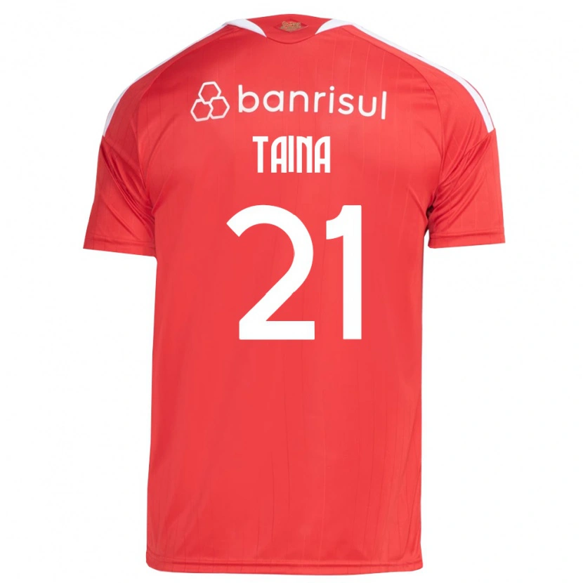 Danxen Damen Taina #21 Rot Weiß Heimtrikot Trikot 2026/27 T-Shirt