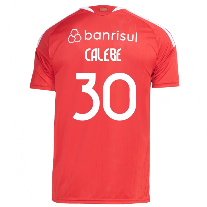 Danxen Damen Calebe Goncalves Ferreira Da Silva #30 Rot Weiß Heimtrikot Trikot 2026/27 T-Shirt