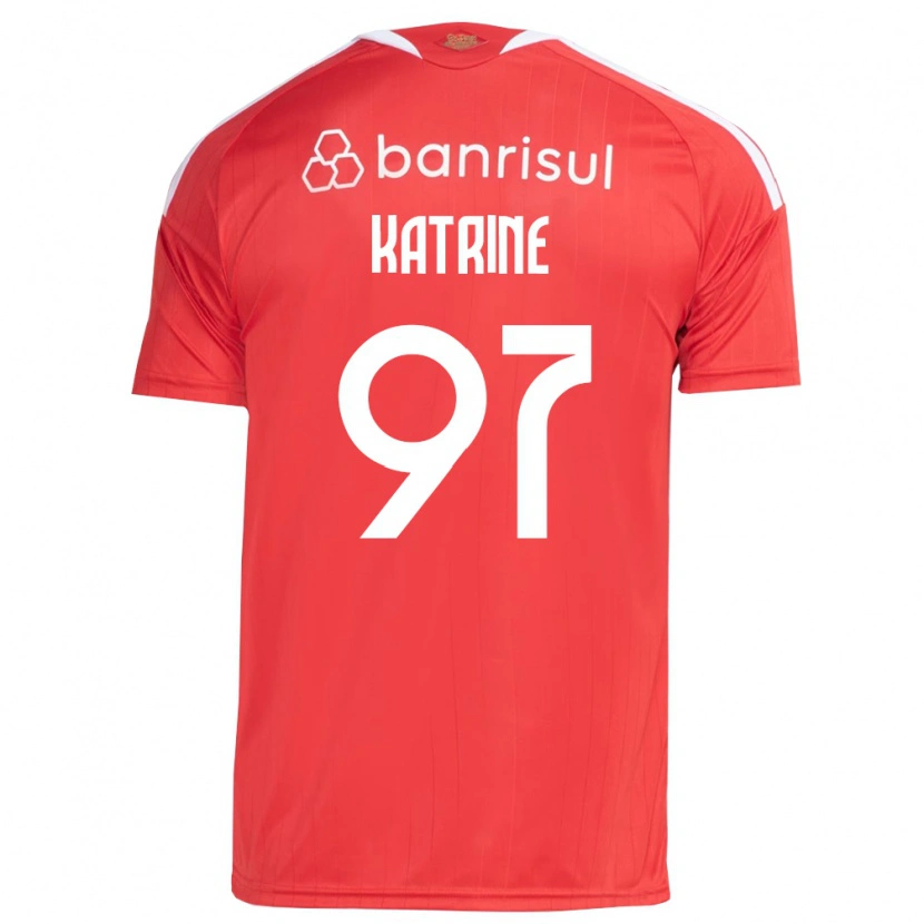 Danxen Damen Katrine #97 Rot Weiß Heimtrikot Trikot 2026/27 T-Shirt