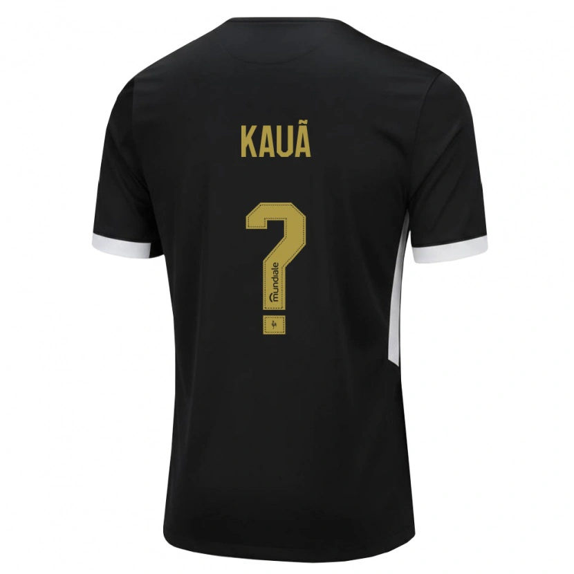 Danxen Damen David Kauã #0 Schwarz Weiß Gelb Heimtrikot Trikot 2026/27 T-Shirt