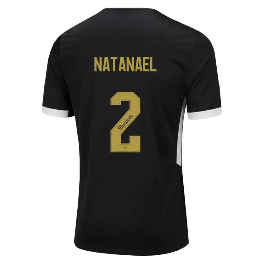Danxen Damen Natanael Moreira Milouski #2 Schwarz Weiß Gelb Heimtrikot Trikot 2026/27 T-Shirt