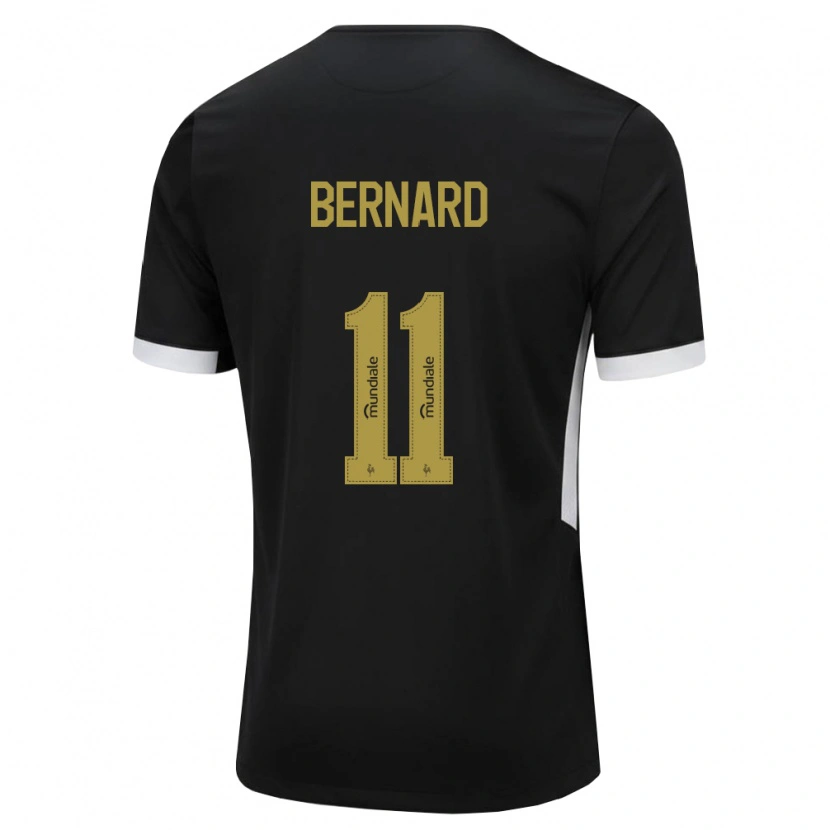 Danxen Damen Bernard Anício Caldeira Duarte #11 Schwarz Weiß Gelb Heimtrikot Trikot 2026/27 T-Shirt
