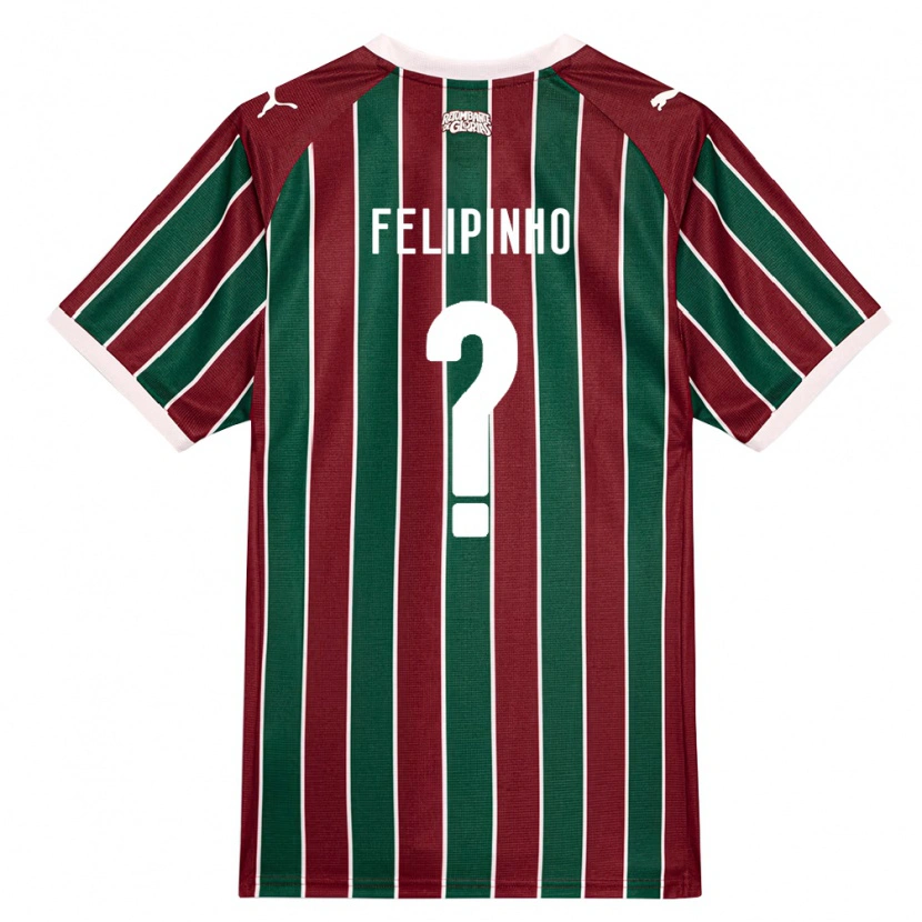 Danxen Damen Felipinho #0 Grün Burgund Weiß Heimtrikot Trikot 2026/27 T-Shirt