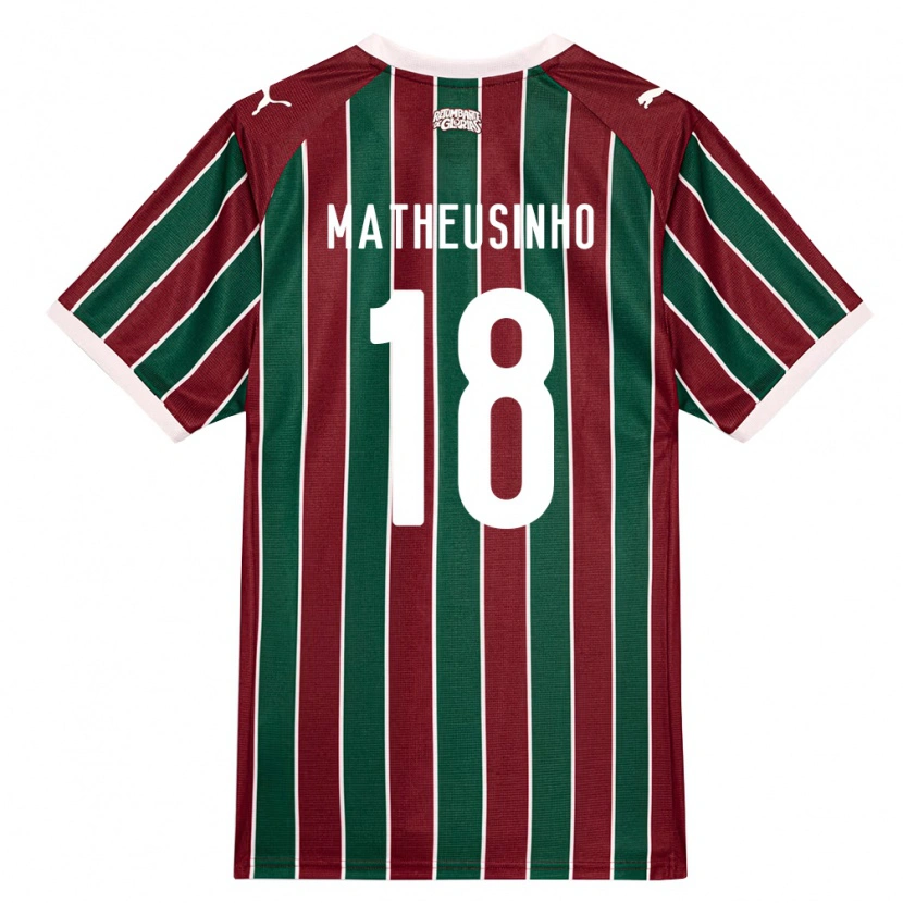 Danxen Damen Matheus Ferreira Da Costa #18 Grün Burgund Weiß Heimtrikot Trikot 2026/27 T-Shirt