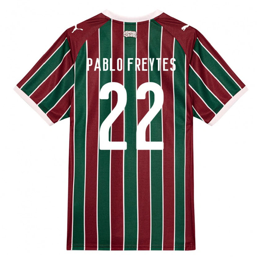 Danxen Damen Juan Pablo Freytes #22 Grün Burgund Weiß Heimtrikot Trikot 2026/27 T-Shirt