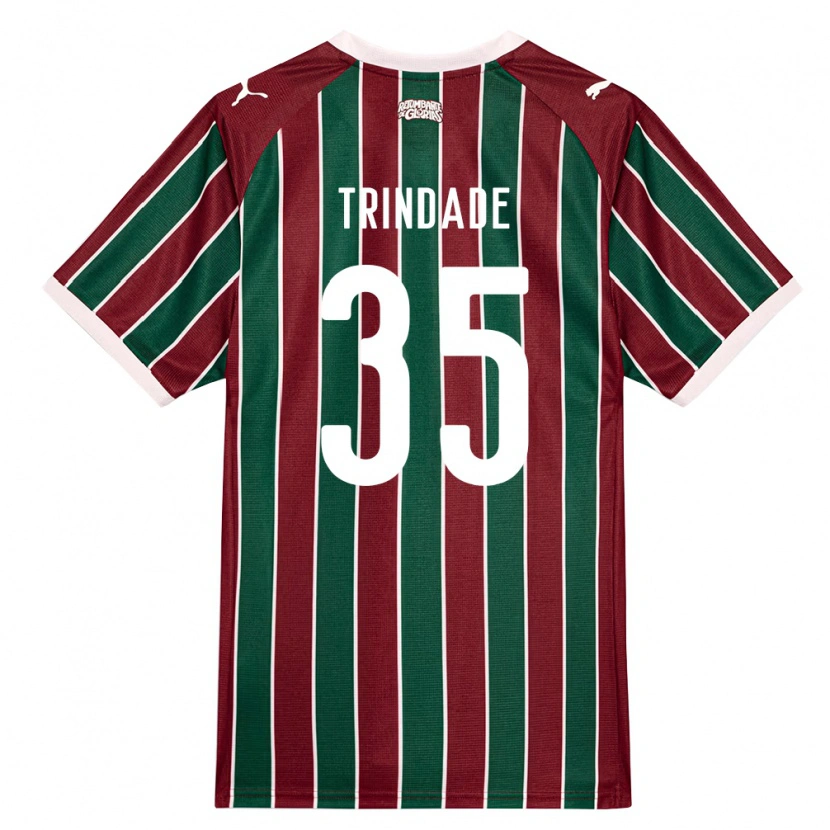 Danxen Damen Andre Trindade #35 Grün Burgund Weiß Heimtrikot Trikot 2026/27 T-Shirt