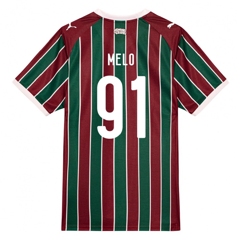 Danxen Damen Davi Melo #91 Grün Burgund Weiß Heimtrikot Trikot 2026/27 T-Shirt