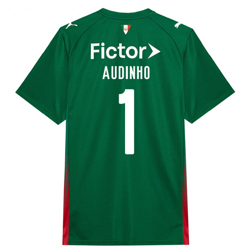 Danxen Damen Audo Ventilari Albuquerque Da Costa #1 Grün Rot Weiß Heimtrikot Trikot 2026/27 T-Shirt