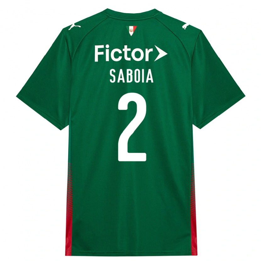 Danxen Damen Luis Saboia #2 Grün Rot Weiß Heimtrikot Trikot 2026/27 T-Shirt