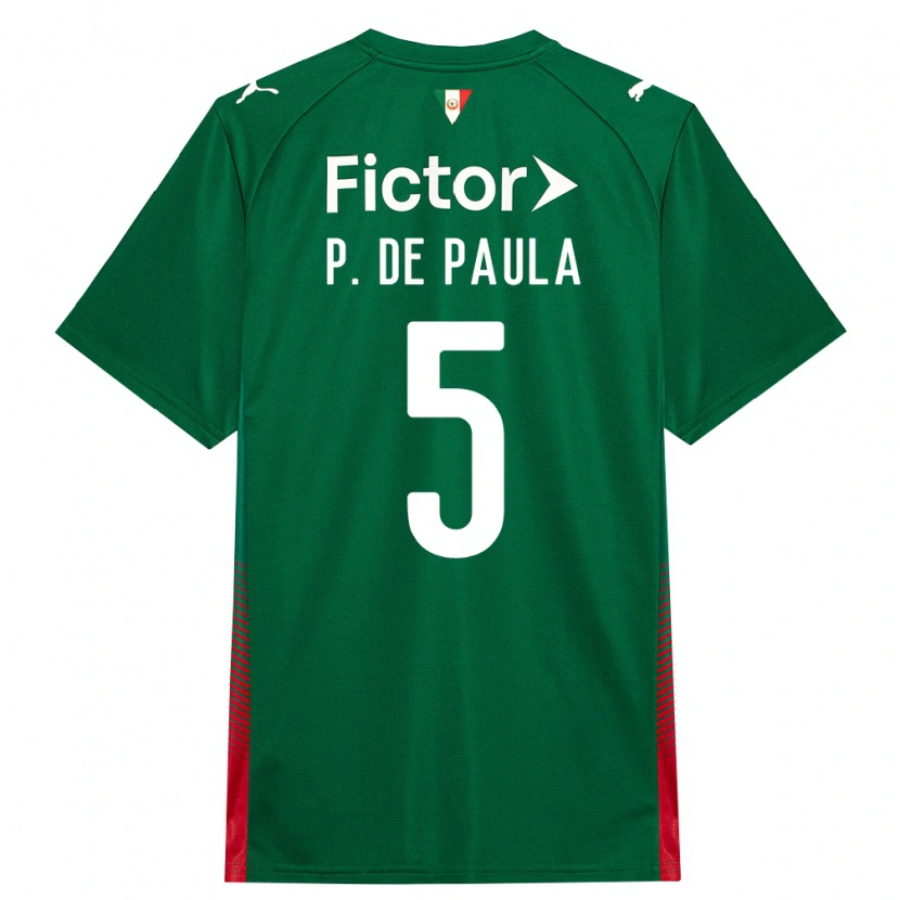 Danxen Damen Patrick De Paula #5 Grün Rot Weiß Heimtrikot Trikot 2026/27 T-Shirt