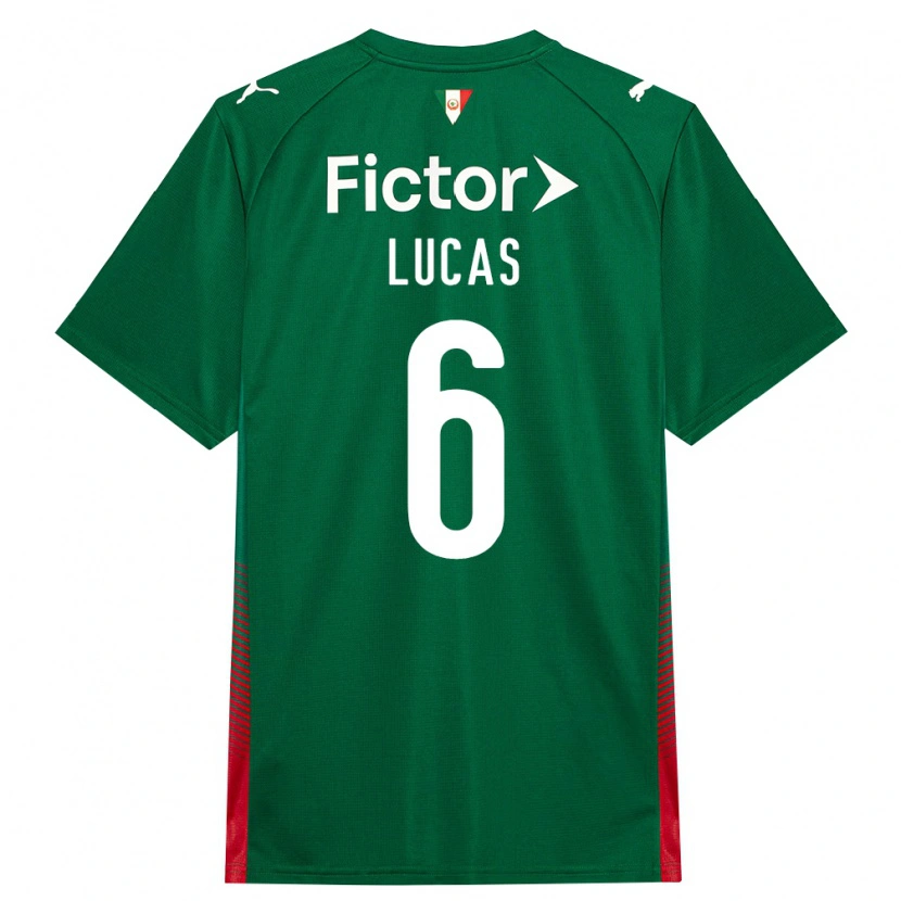 Danxen Damen André Lucas #6 Grün Rot Weiß Heimtrikot Trikot 2026/27 T-Shirt