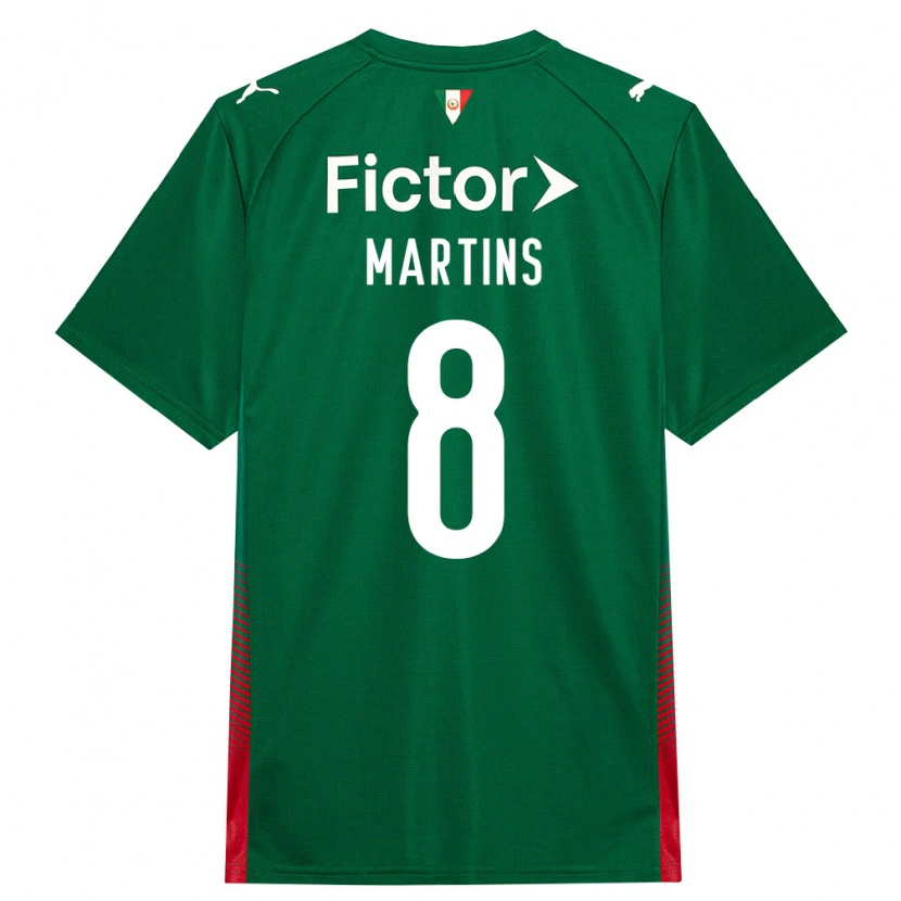 Danxen Damen Diany Martins #8 Grün Rot Weiß Heimtrikot Trikot 2026/27 T-Shirt