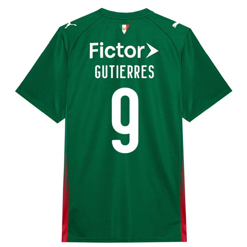 Danxen Damen Amanda Gutierres #9 Grün Rot Weiß Heimtrikot Trikot 2026/27 T-Shirt