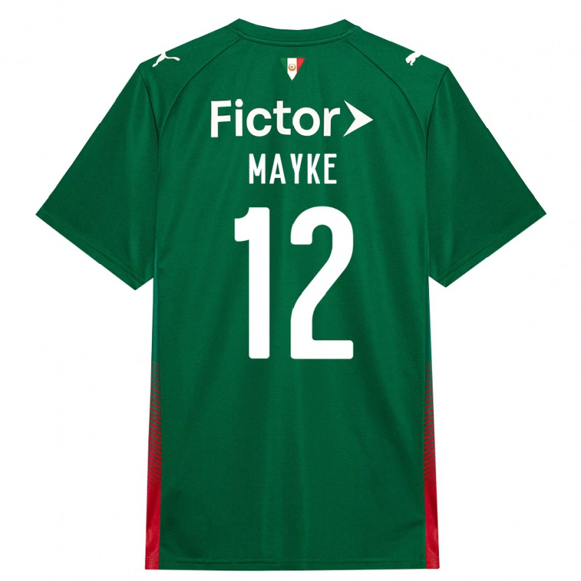 Danxen Damen Mayke #12 Grün Rot Weiß Heimtrikot Trikot 2026/27 T-Shirt