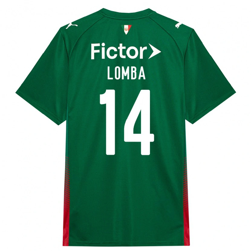 Danxen Damen Marcelo Lomba #14 Grün Rot Weiß Heimtrikot Trikot 2026/27 T-Shirt