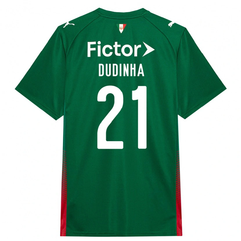 Danxen Damen Dudinha #21 Grün Rot Weiß Heimtrikot Trikot 2026/27 T-Shirt