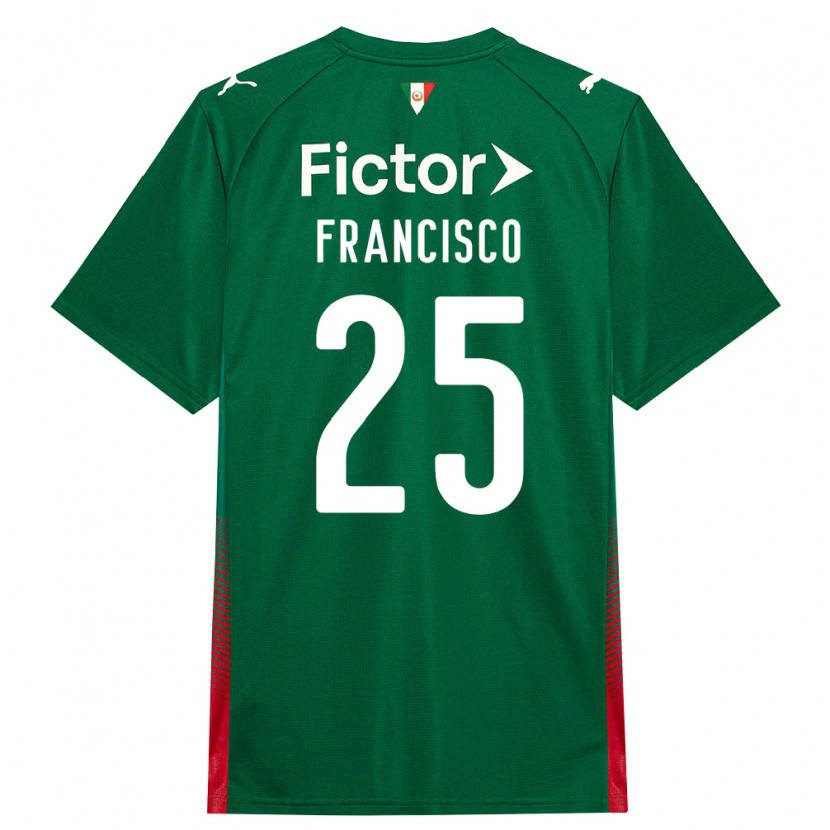 Danxen Damen Juan Francisco #25 Grün Rot Weiß Heimtrikot Trikot 2026/27 T-Shirt