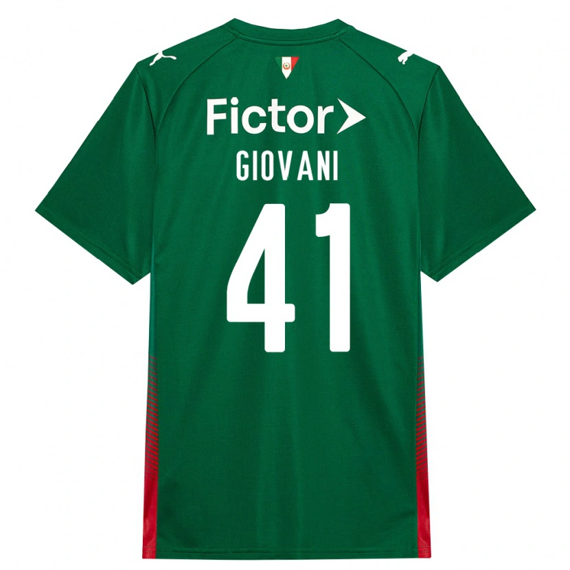 Danxen Damen Giovani #41 Grün Rot Weiß Heimtrikot Trikot 2026/27 T-Shirt