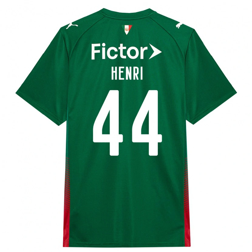 Danxen Damen Henri #44 Grün Rot Weiß Heimtrikot Trikot 2026/27 T-Shirt