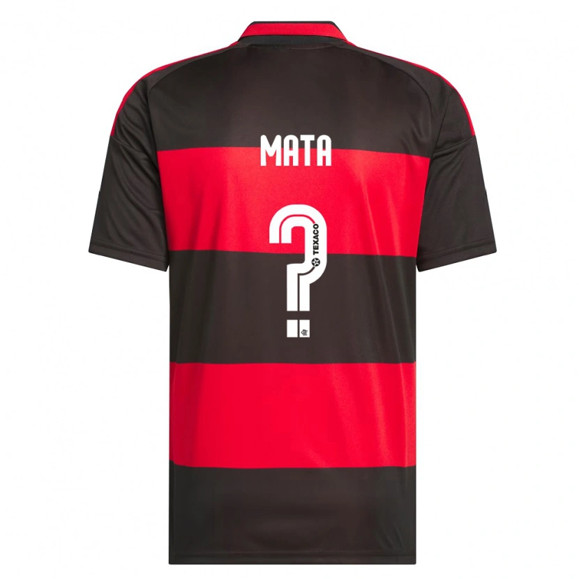 Danxen Damen Da Mata #0 Rot Schwarz Weiß Heimtrikot Trikot 2026/27 T-Shirt