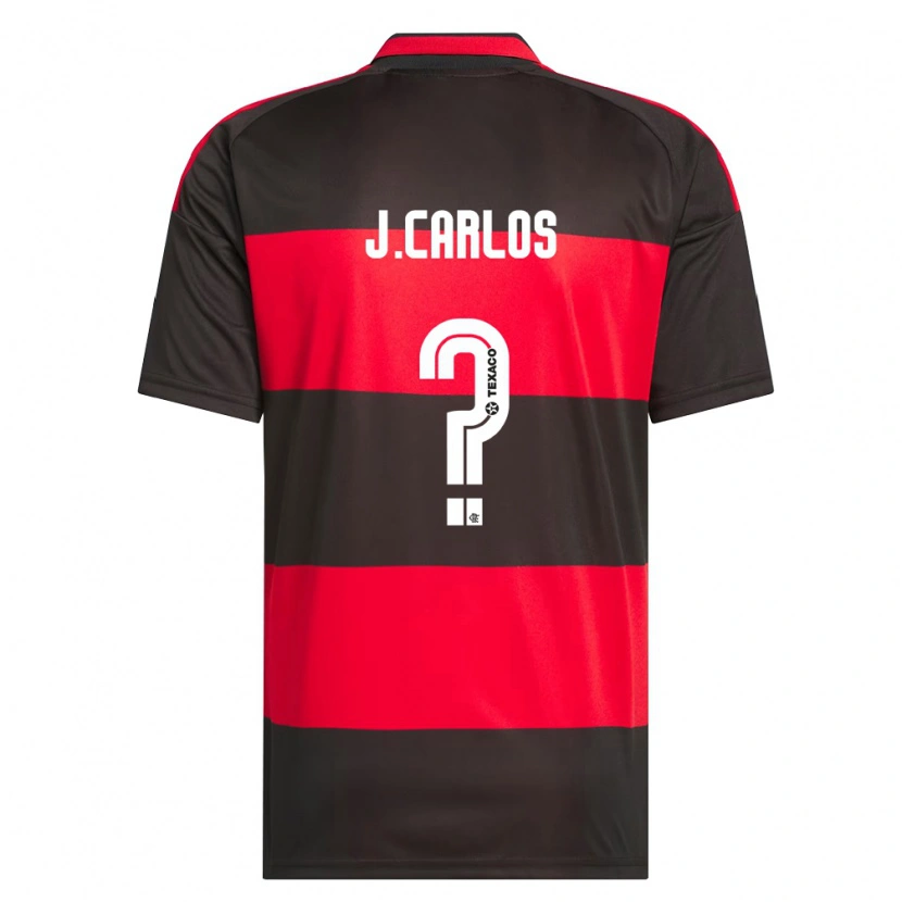 Danxen Damen Jean Carlos #0 Rot Schwarz Weiß Heimtrikot Trikot 2026/27 T-Shirt