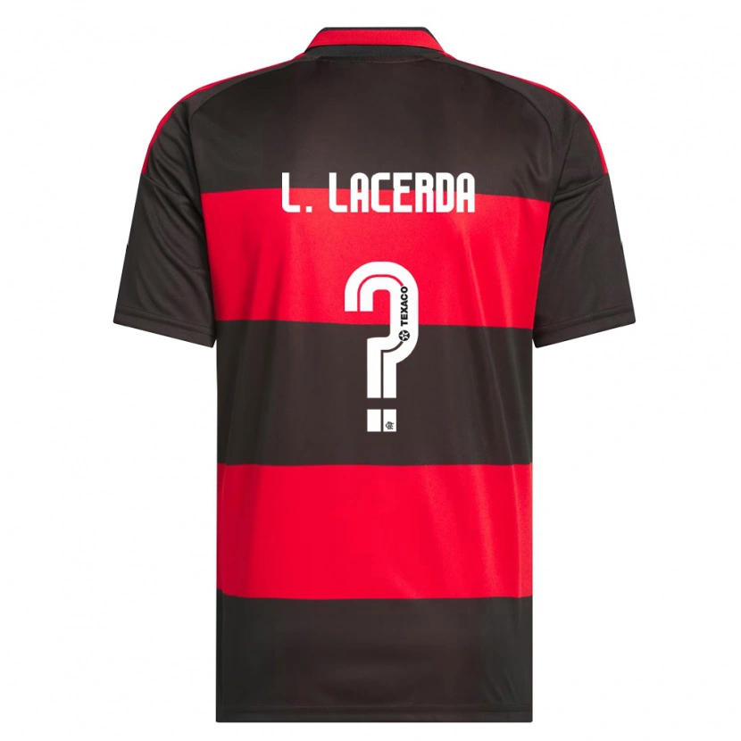 Danxen Damen Iago Lacerda #0 Rot Schwarz Weiß Heimtrikot Trikot 2026/27 T-Shirt