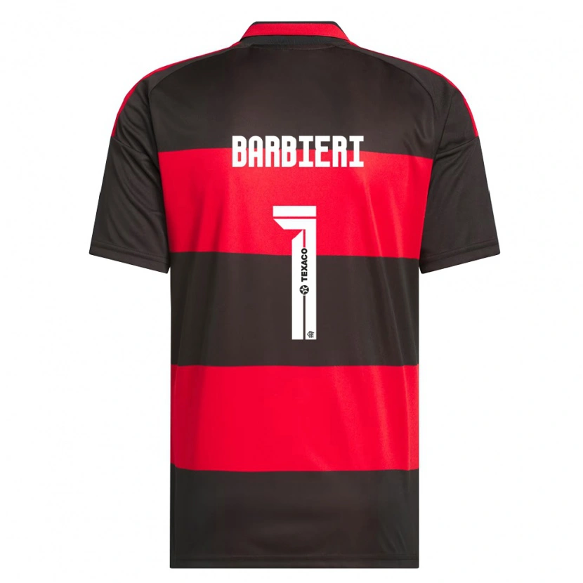 Danxen Damen Gabi Barbieri #1 Rot Schwarz Weiß Heimtrikot Trikot 2026/27 T-Shirt