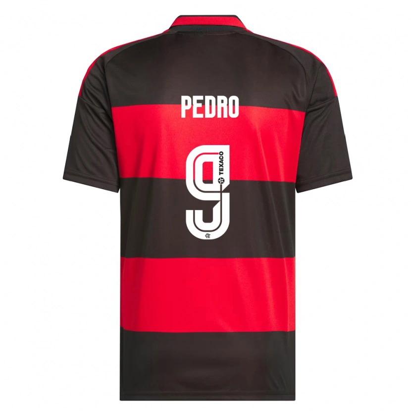 Danxen Damen Pedro Guilherme Abreu Dos Santos #9 Rot Schwarz Weiß Heimtrikot Trikot 2026/27 T-Shirt