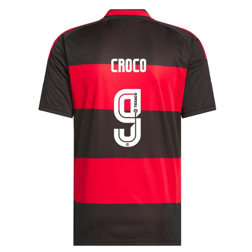 Danxen Damen Gabi Croco #9 Rot Schwarz Weiß Heimtrikot Trikot 2026/27 T-Shirt