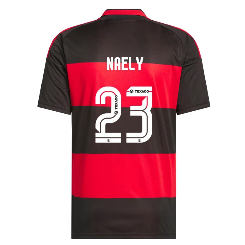 Danxen Damen Naely #23 Rot Schwarz Weiß Heimtrikot Trikot 2026/27 T-Shirt