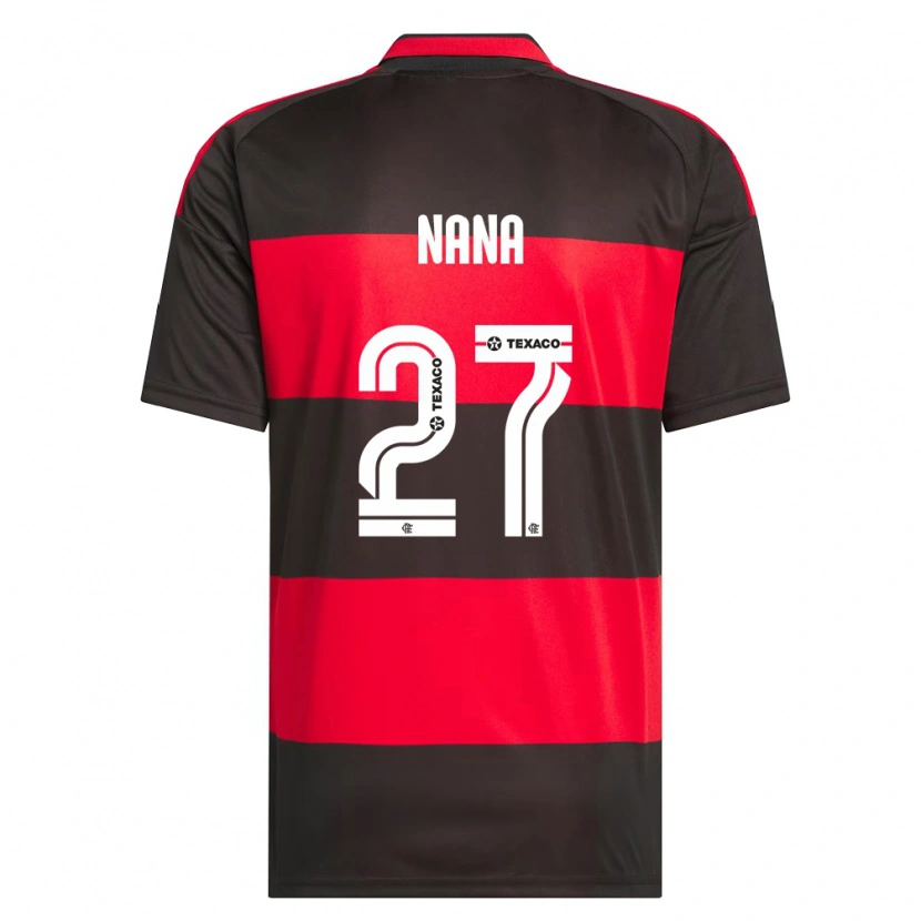 Danxen Damen Nana #27 Rot Schwarz Weiß Heimtrikot Trikot 2026/27 T-Shirt