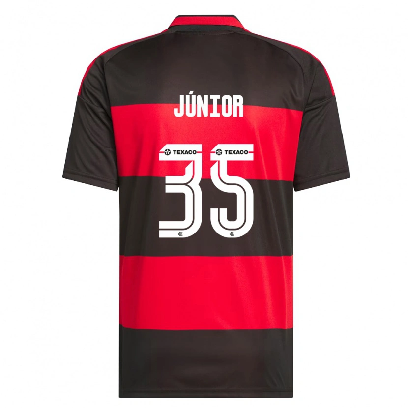 Danxen Damen Kaylaine Júnior #35 Rot Schwarz Weiß Heimtrikot Trikot 2026/27 T-Shirt