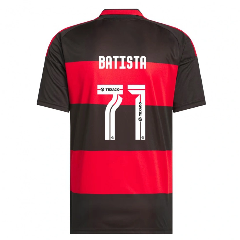 Danxen Damen Pedro Batista #71 Rot Schwarz Weiß Heimtrikot Trikot 2026/27 T-Shirt