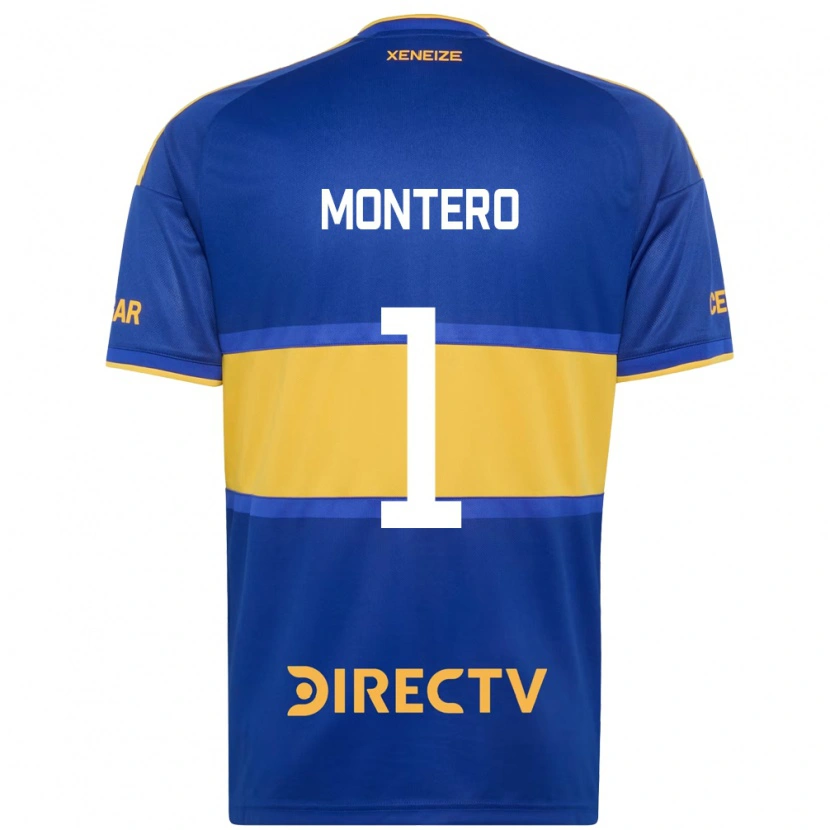 Danxen Damen Álvaro Montero #1 Königsblau Gelb Heimtrikot Trikot 2026/27 T-Shirt