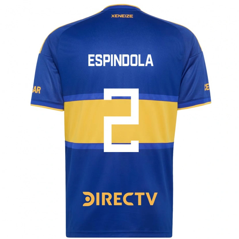 Danxen Damen Noelia Espindola #2 Königsblau Gelb Heimtrikot Trikot 2026/27 T-Shirt