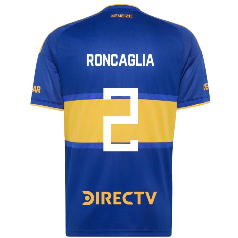 Danxen Damen Facundo Roncaglia #2 Königsblau Gelb Heimtrikot Trikot 2026/27 T-Shirt