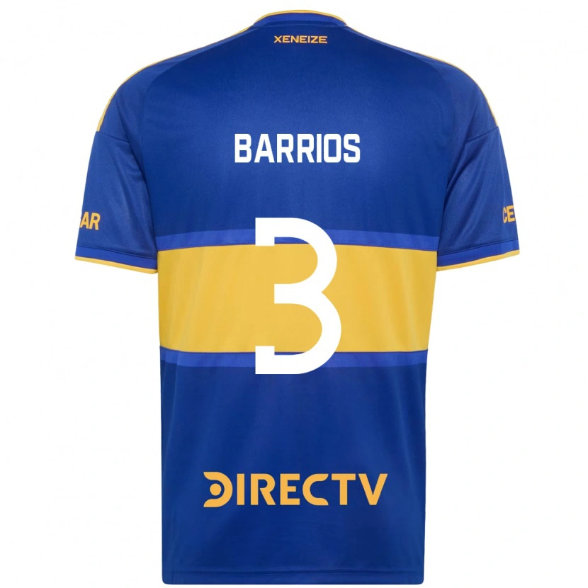 Danxen Damen Gabriela Barrios #3 Königsblau Gelb Heimtrikot Trikot 2026/27 T-Shirt