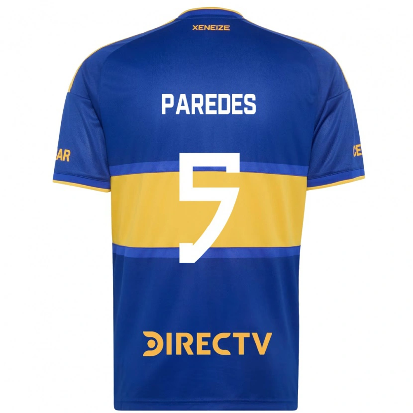 Danxen Damen Leandro Paredes #5 Königsblau Gelb Heimtrikot Trikot 2026/27 T-Shirt