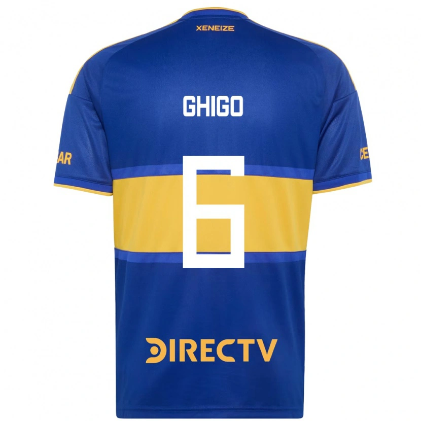 Danxen Damen Cecilia Ghigo #6 Königsblau Gelb Heimtrikot Trikot 2026/27 T-Shirt