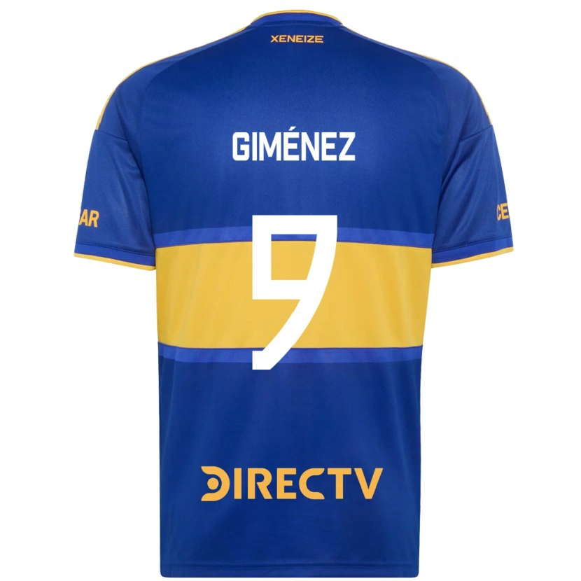 Danxen Damen Milton Giménez #9 Königsblau Gelb Heimtrikot Trikot 2026/27 T-Shirt