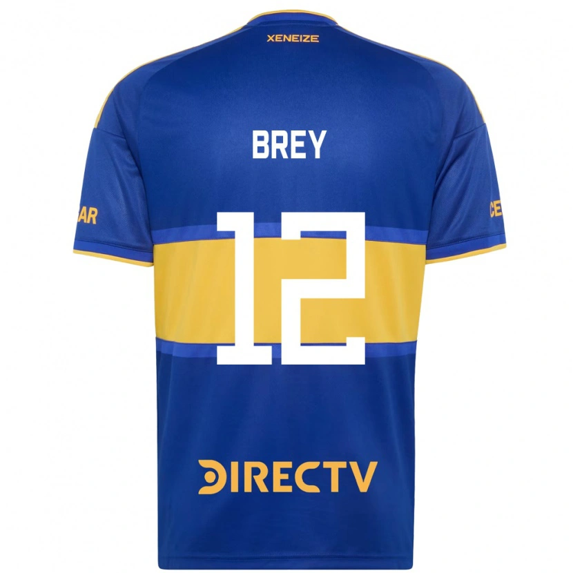 Danxen Damen Leandro Brey #12 Königsblau Gelb Heimtrikot Trikot 2026/27 T-Shirt