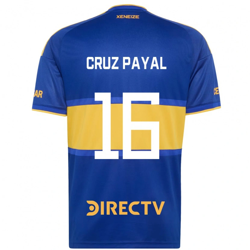 Danxen Damen Juan Cruz Payal #16 Königsblau Gelb Heimtrikot Trikot 2026/27 T-Shirt