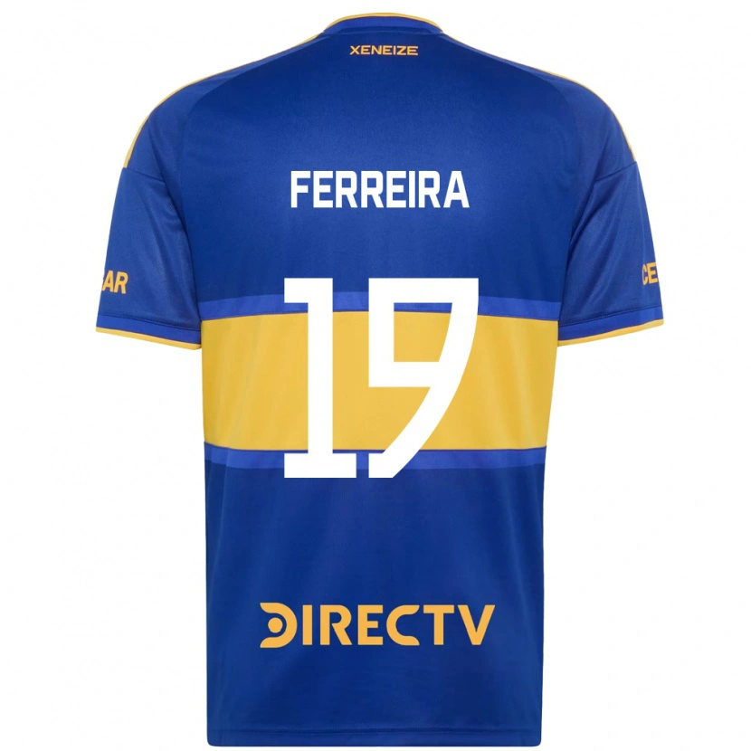 Danxen Damen Kevin Ferreira #19 Königsblau Gelb Heimtrikot Trikot 2026/27 T-Shirt