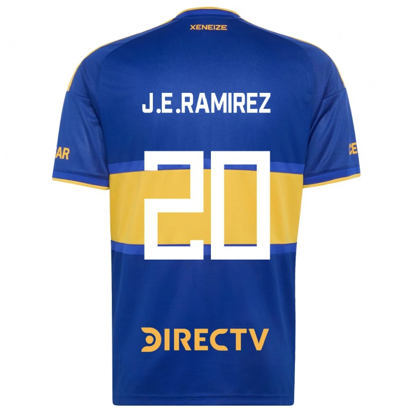 Danxen Damen Juan Edgardo Ramirez #20 Königsblau Gelb Heimtrikot Trikot 2026/27 T-Shirt