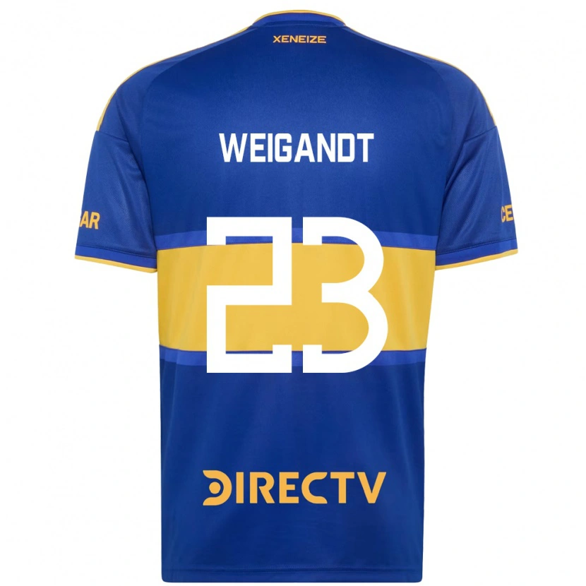 Danxen Damen Marcelo Weigandt #23 Königsblau Gelb Heimtrikot Trikot 2026/27 T-Shirt
