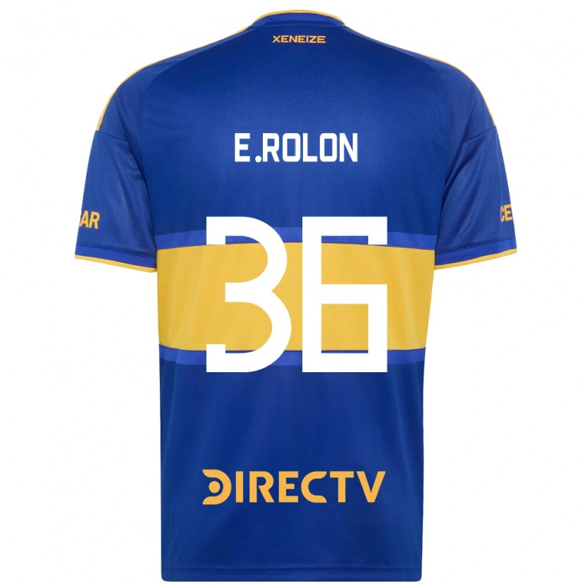 Danxen Damen Esteban Rolon #36 Königsblau Gelb Heimtrikot Trikot 2026/27 T-Shirt