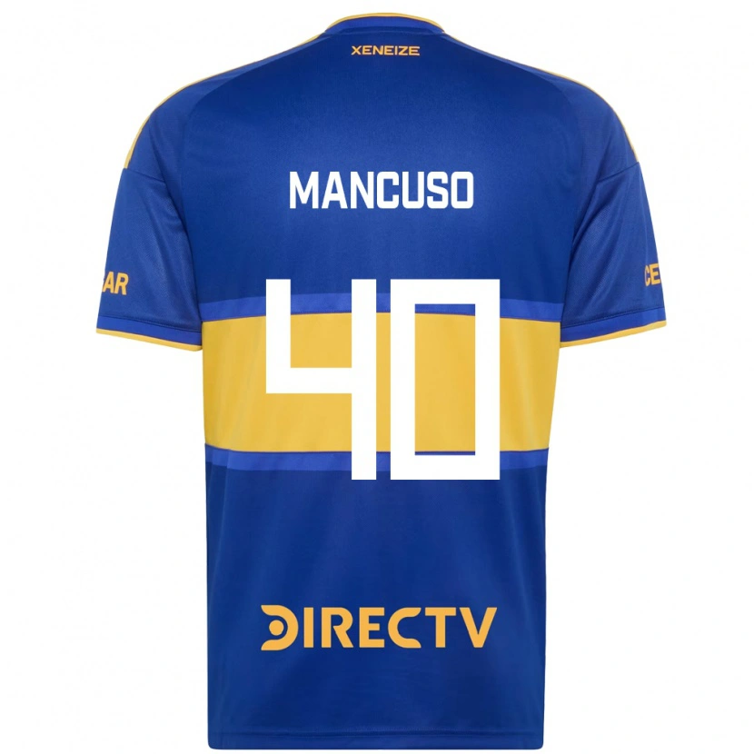 Danxen Damen Eros Mancuso #40 Königsblau Gelb Heimtrikot Trikot 2026/27 T-Shirt