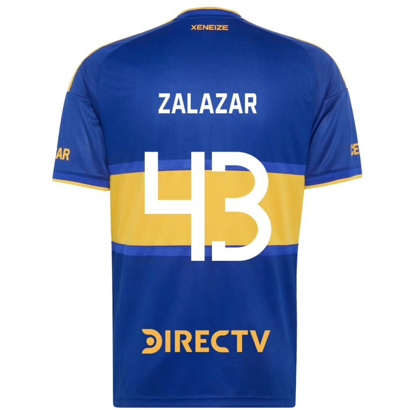 Danxen Damen Maximiliano Zalazar #43 Königsblau Gelb Heimtrikot Trikot 2026/27 T-Shirt